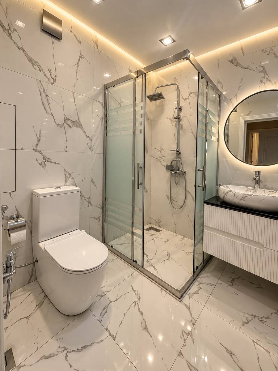 İcarəyə verilir 3 otaqlı yeni tikili 110 m² — Mənzil, Bakı (5)