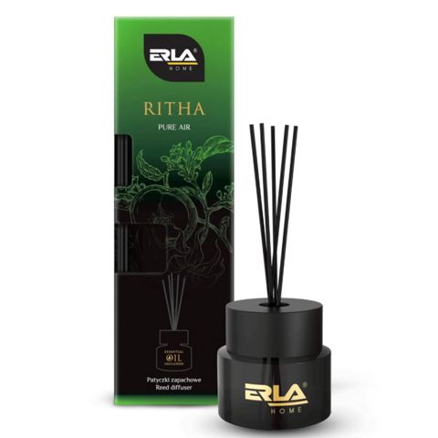 Aromatik diffuzor Erla Ritha Pure Air 100 ml, ilanq-ilanq çiçəyi, yaşıl alma - R453 — Bakı