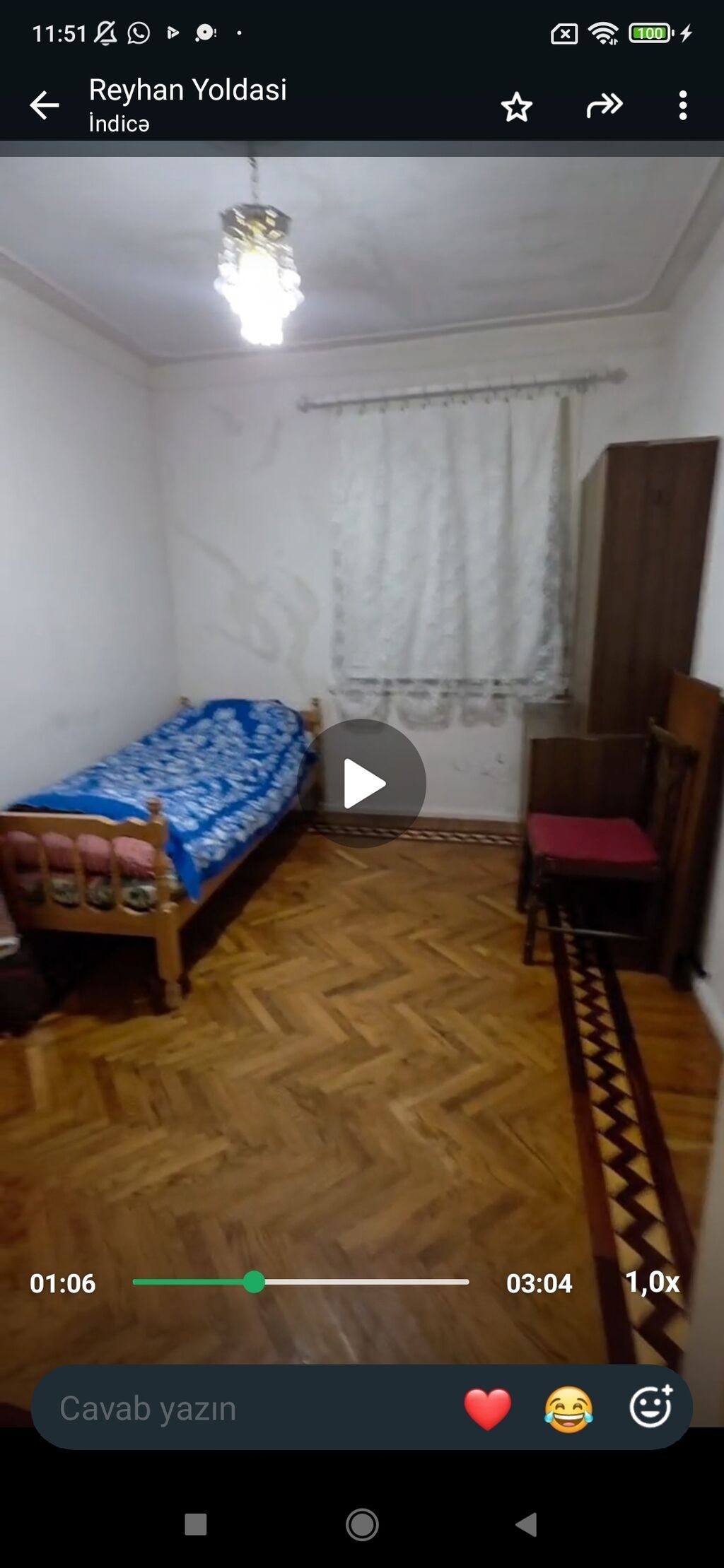 Kirayə üçün 4otaqlı mənzil Gülüstan da kirayə ev verilir 5metebenin — Mənzil, Gəncə (7)