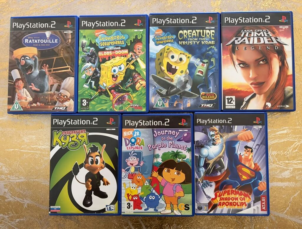 PlayStation 2 üçün orijinal oyun diskləri — Konsol oyunları, Xırdalan (2)