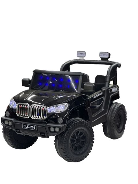 Uşaq elektrik avtomobili BLK-209, qara — Bakı