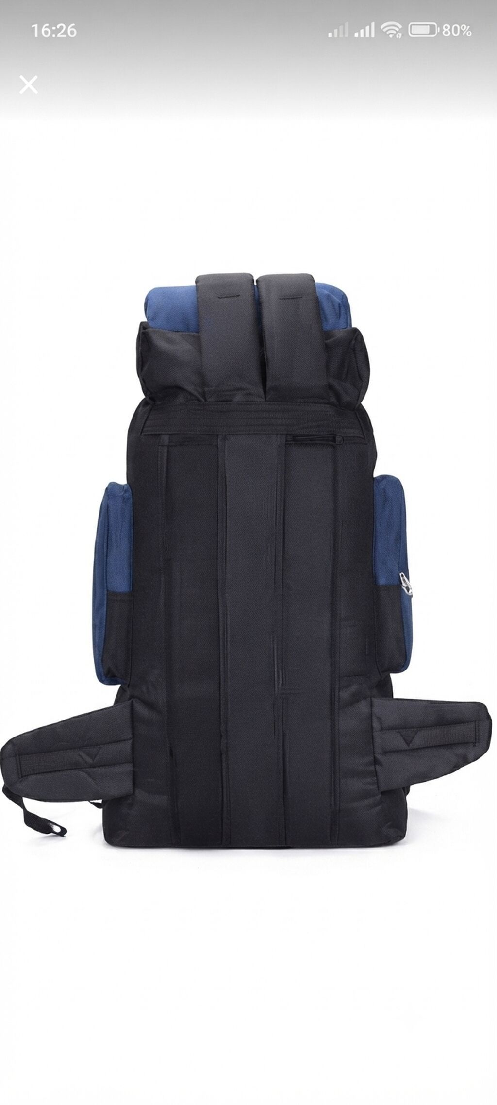 Turist/Səyahət çantası – 80L+ Ölçülər: - Hündürlük: 70 sm (27.56 in) — Sport çantaları və sırtçantalar, Bakı (4)