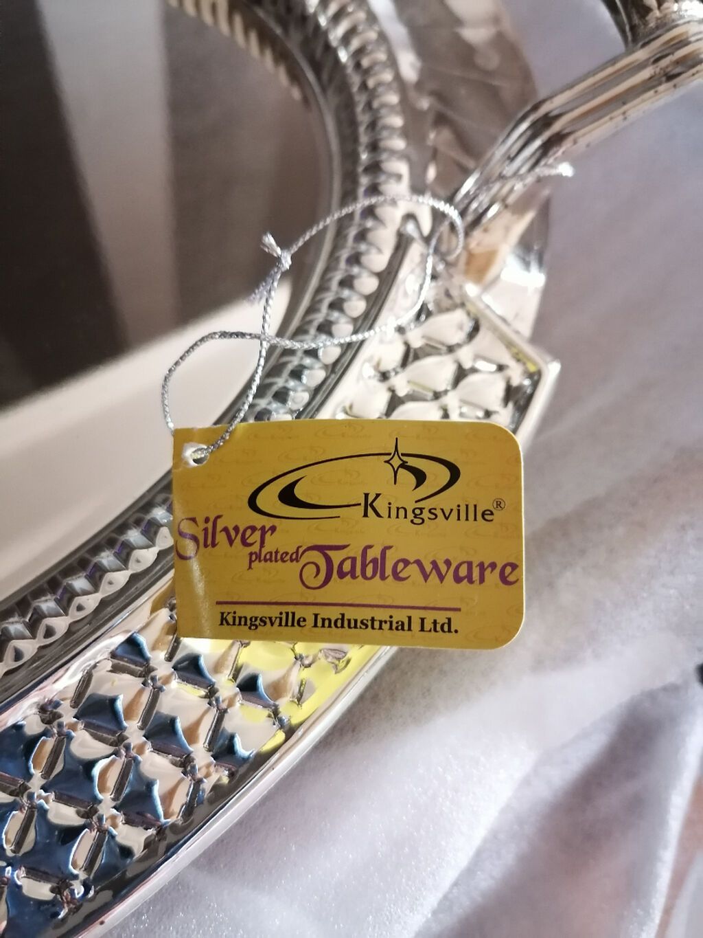 Kingsville Silver Plated Tableware – Gümüş örtüklü servis qabı — Süfrə sərvisin üçün əşyalar, Bakı (7)