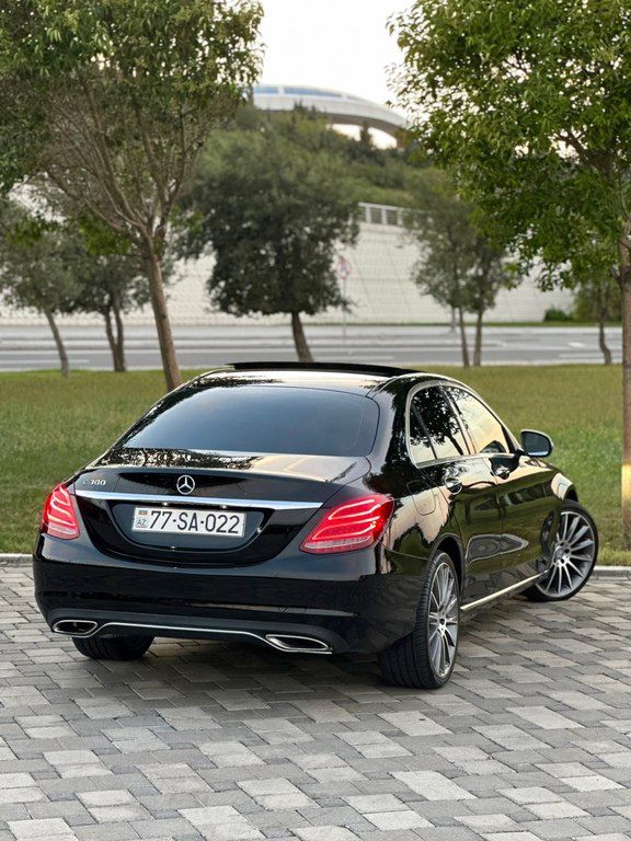 Mercedes C 300, 2.0 L, 2016 il, 171 000 km 77-SA-022 — Avtomobillər, Bakı (9)