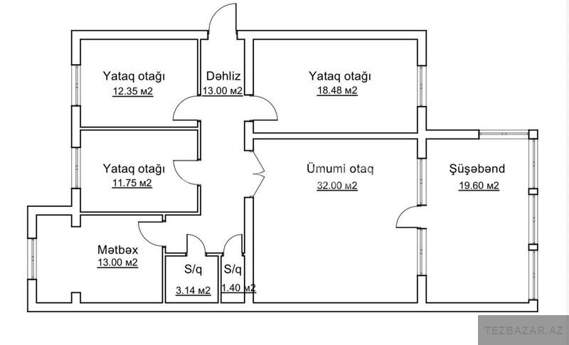 Biləcəri qesebesi Qabıl Suleymanov kucesı — Ev, villa, Bakı (7)
