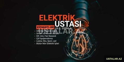 24/7 Elektrik Ustası — Bakı