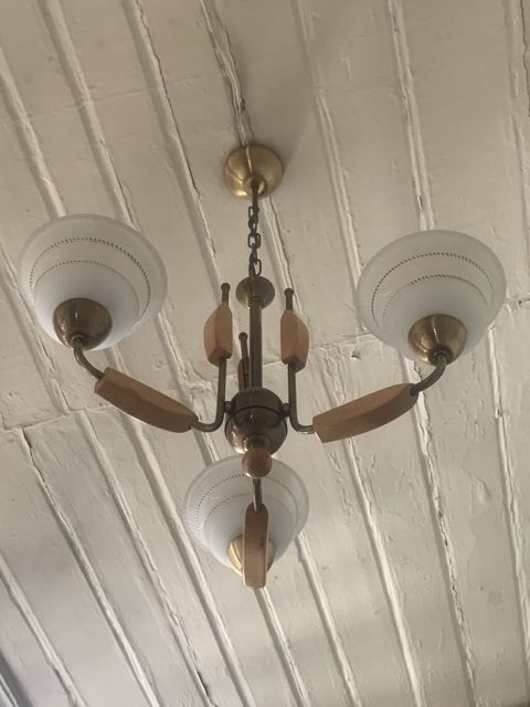 Çılçıraq, 3 lampa, Metal — Bakı