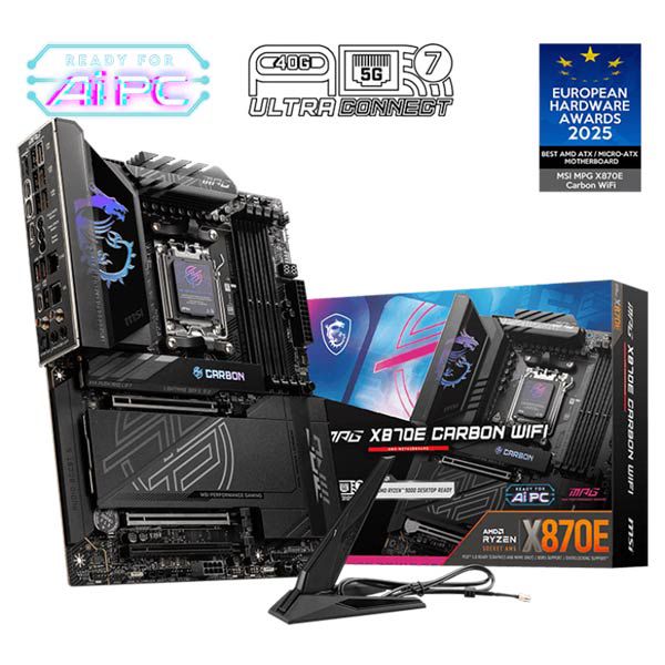 MSI MPG X870E Carbon WiFi Motherboard — Mallar, Bakı