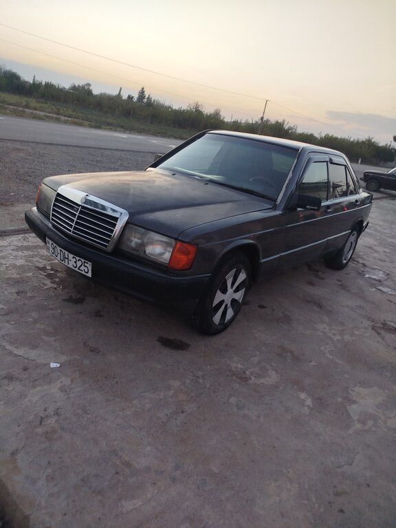 Mercedes 190, 1.8 L, 1991 il, 658 515 km 90-DH-325 — Avtomobillər, Biləsuvar