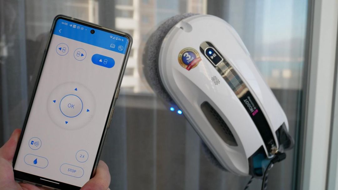 Pəncərə silən Robot - Hobot R3 — Ev texnikası, Bakı (3)