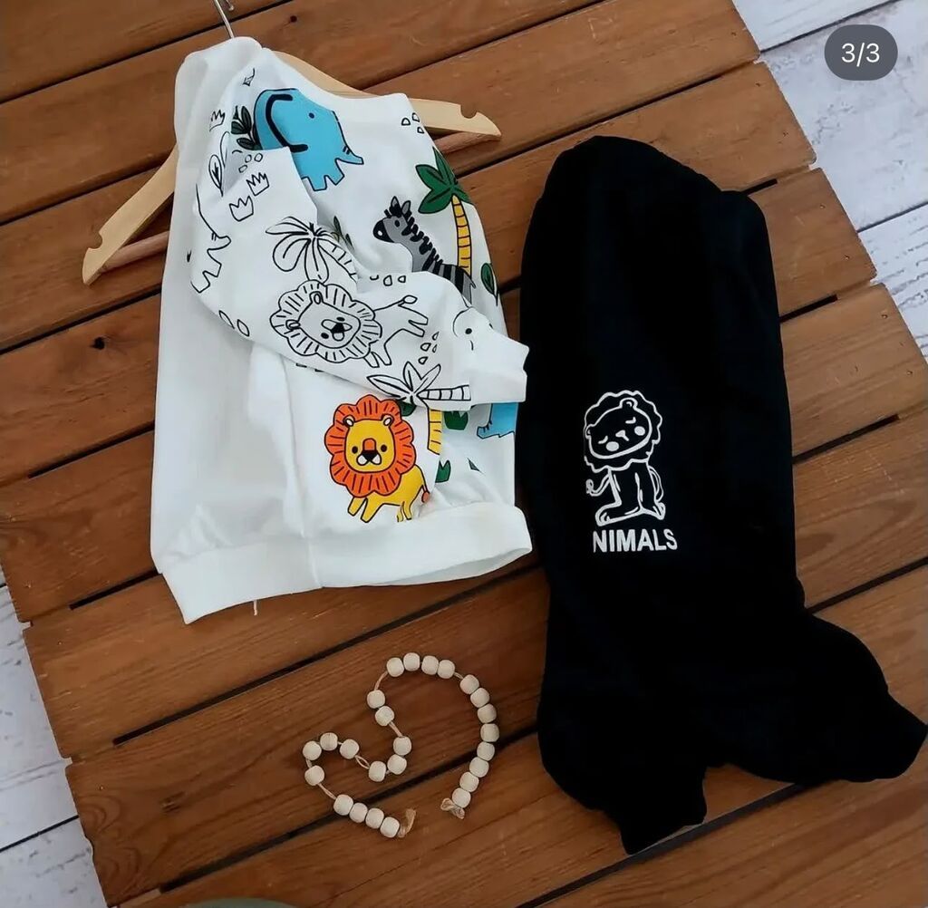 Uşaq üçün dəst – Chindka Kids - Üst geyim: yumşaq trikotajdan — Uşaq geyimi, Bakı (4)