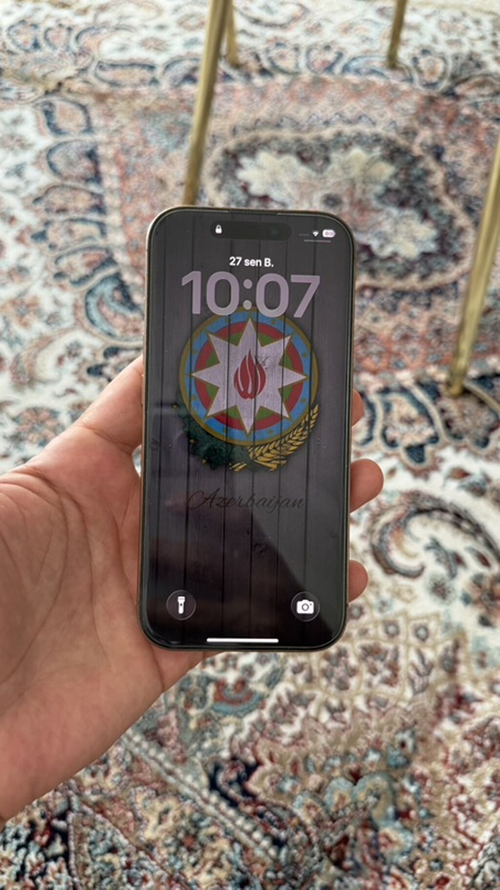 IPhone 15 Pro, Natural Titanium, Face ID — Apple iPhone, Bakı (2)