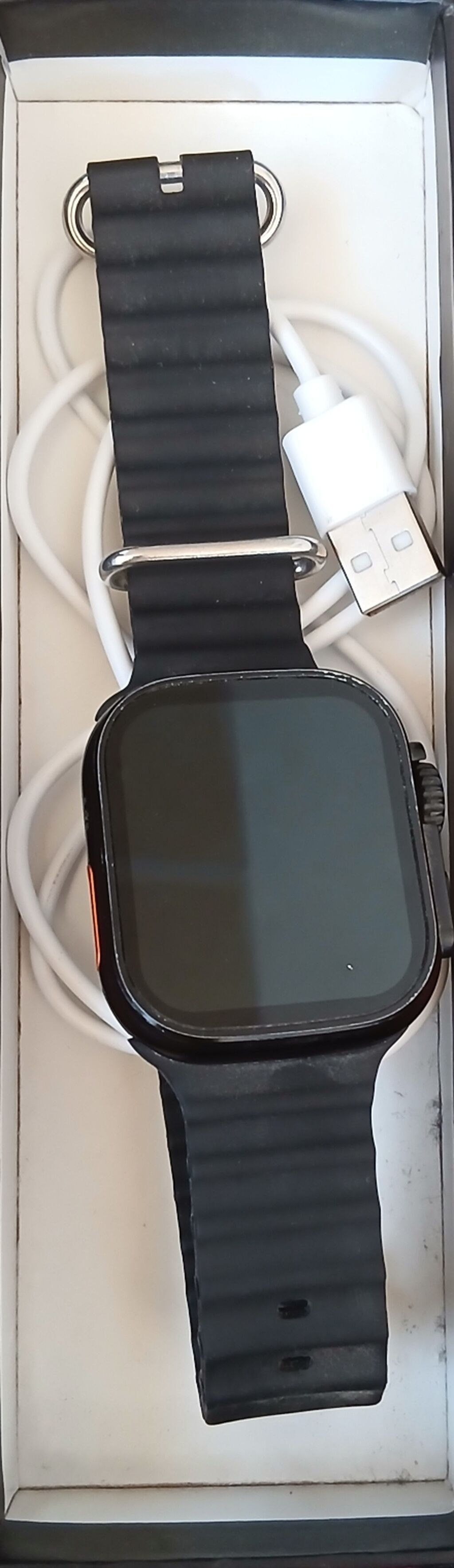Hiwatch PRO T900 Ultra ağıllı saat Saatın problemi yoxdur,nömrə kartı — Ağıllı saatlar, Digah (3)