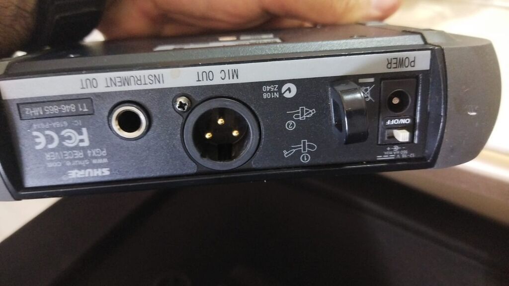İşlənmiş Simsiz (Bluetooth) Mikrofon Shure, Pulsuz çatdırılma — Mikrafonlar, Neftçala (4)