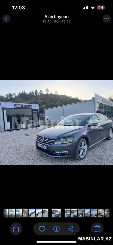 Volkswagen Passat, 2013 il 75-BG-721 — Avtomobillər, Bakı (3)