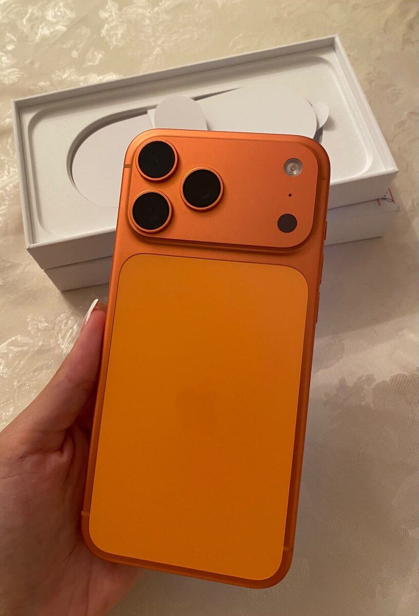 Apple iPhone 17 Pro Max Cosmic Orange 256GB/12GB — Smartfonlar, Bakı (4)