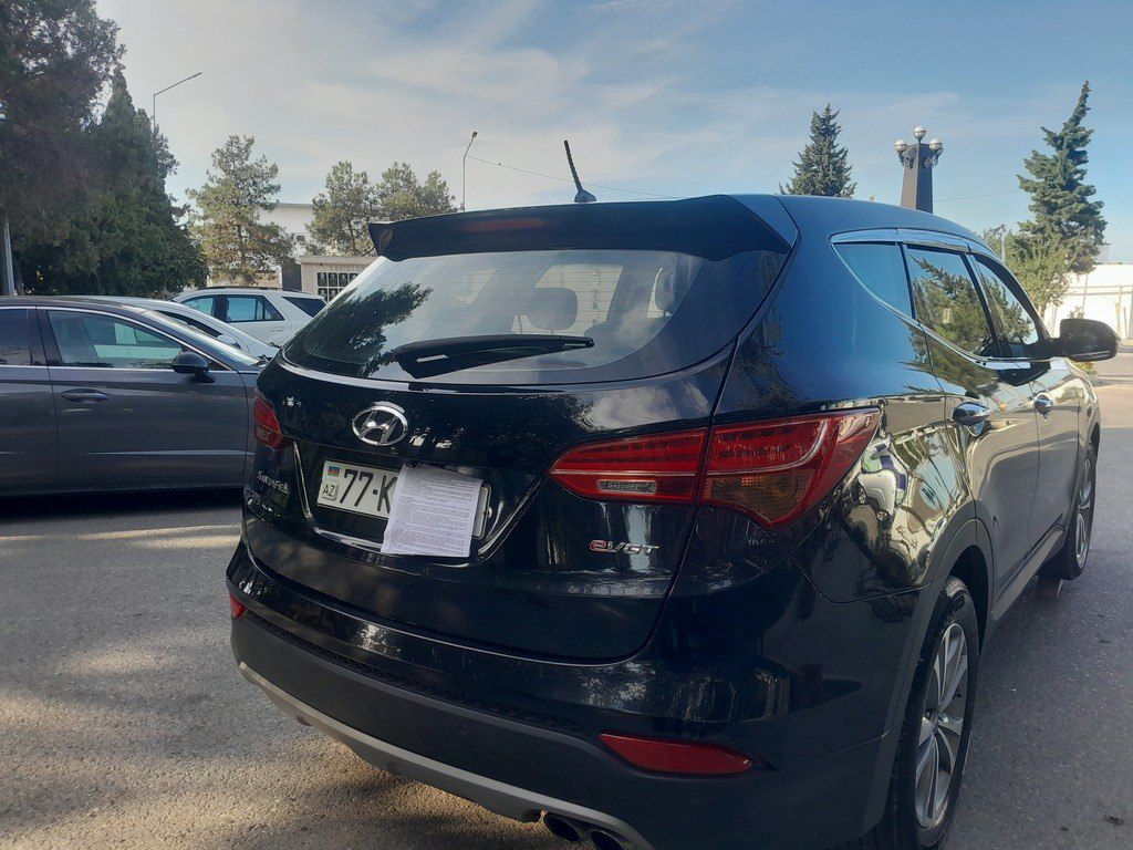 Hyundai Santa Fe, 2.2 L, 2015 il, 215 692 km — Avtomobillər, Bakı (4)