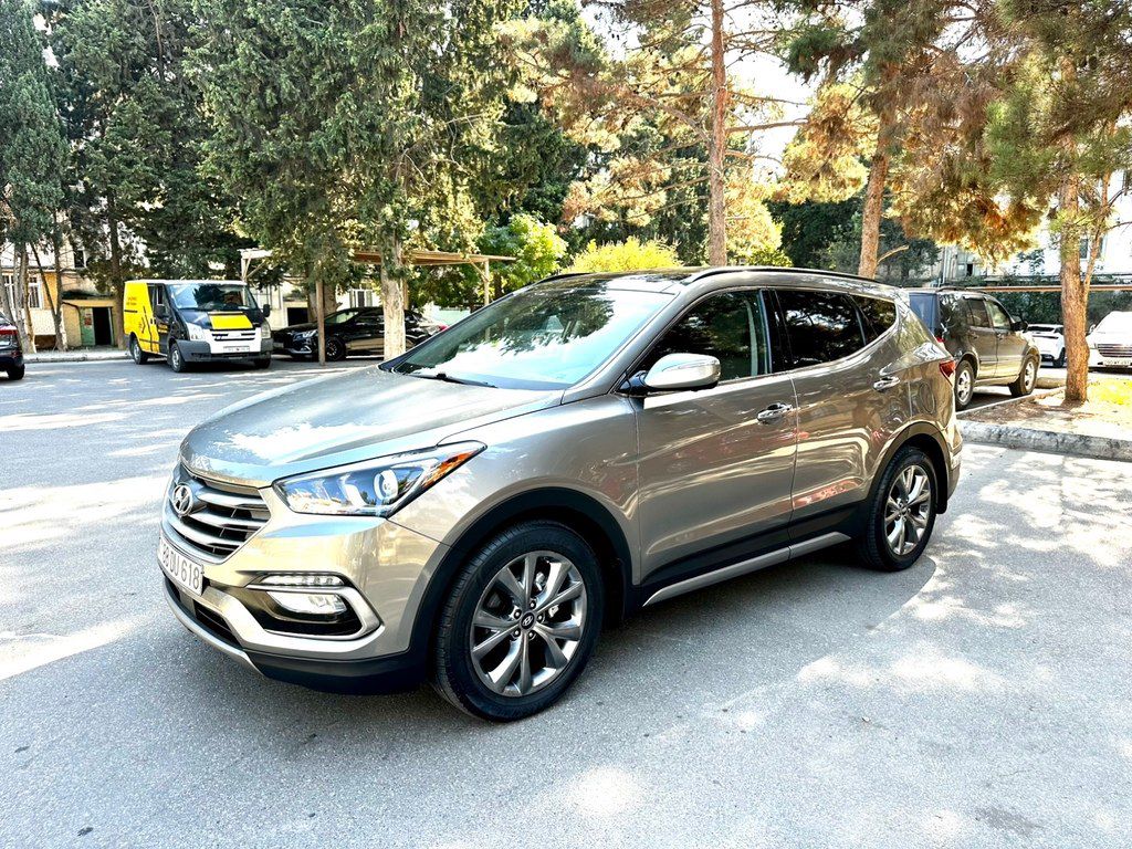 Hyundai Santa Fe, 2.0 L, 2017 il, 118 000 km 88-DU-618 — Avtomobillər, Bakı (6)