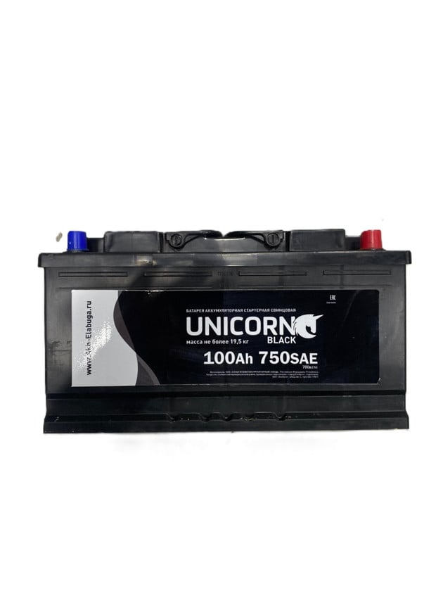 Unicorn Black 100AH 12V — Akkumulyatorlar, Bakı
