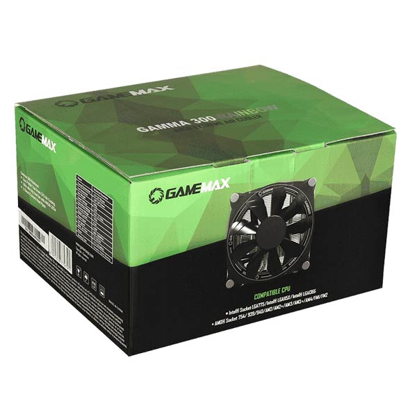 Gamemax Gamma 300 Rainbow CPU Cooler — Mallar, Bakı