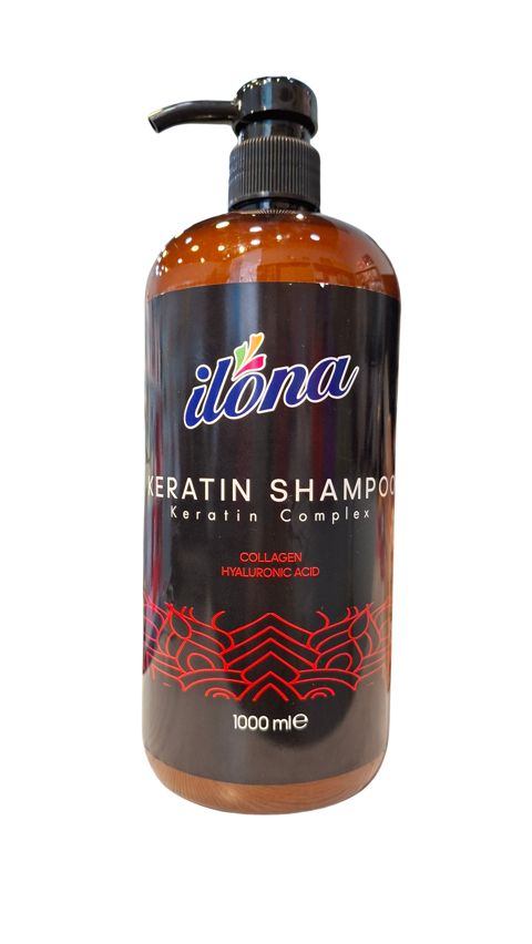 Şampun İlona Keratin Complex, 1000 ml — Bakı