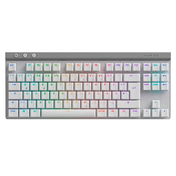 Logitech G515 White Lıghtspeed TKL Wireless Gaming Keyboard — Mallar, Bakı