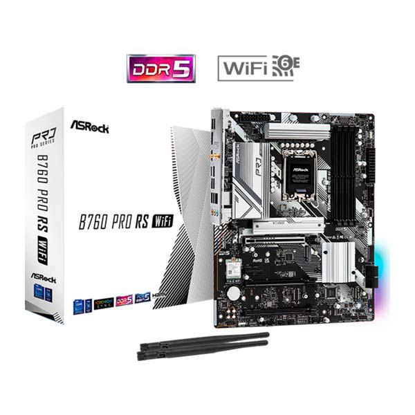 ASRock B760 Pro RS WiFi DDR5 Motherboard — Mallar, Bakı
