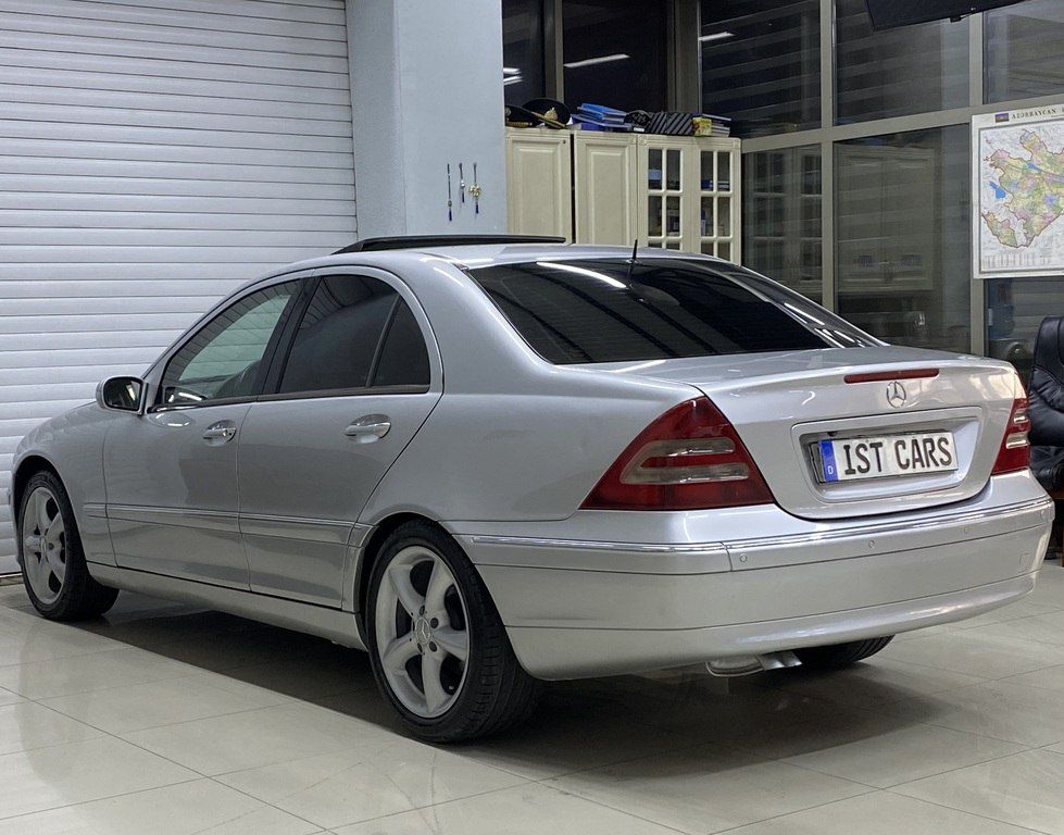 Mercedes C 200, 2.0 L, 2001 il, 299 000 km — Avtomobillər, Sumqayıt (8)