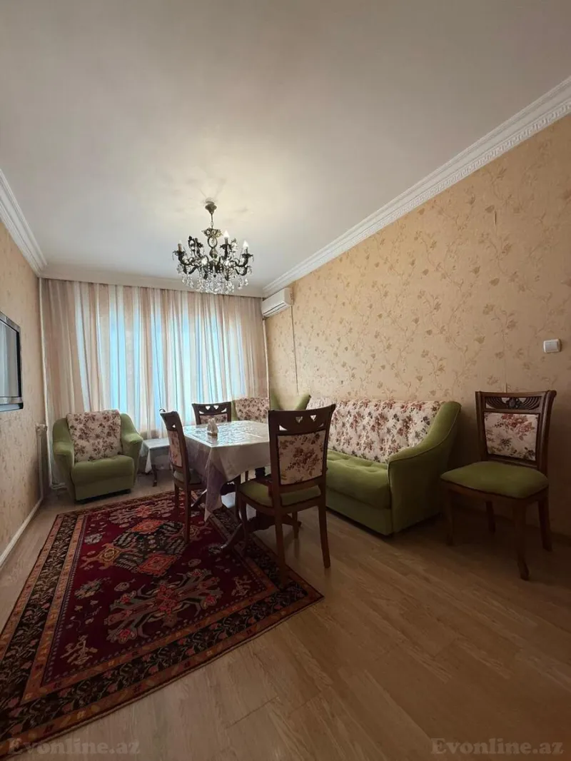 Satılır 4 otaqlı Mənzil Köhnə tikili 100 m² Bakı, Xətai r., Həzi Aslanov m — Mənzil, Bakı (8)