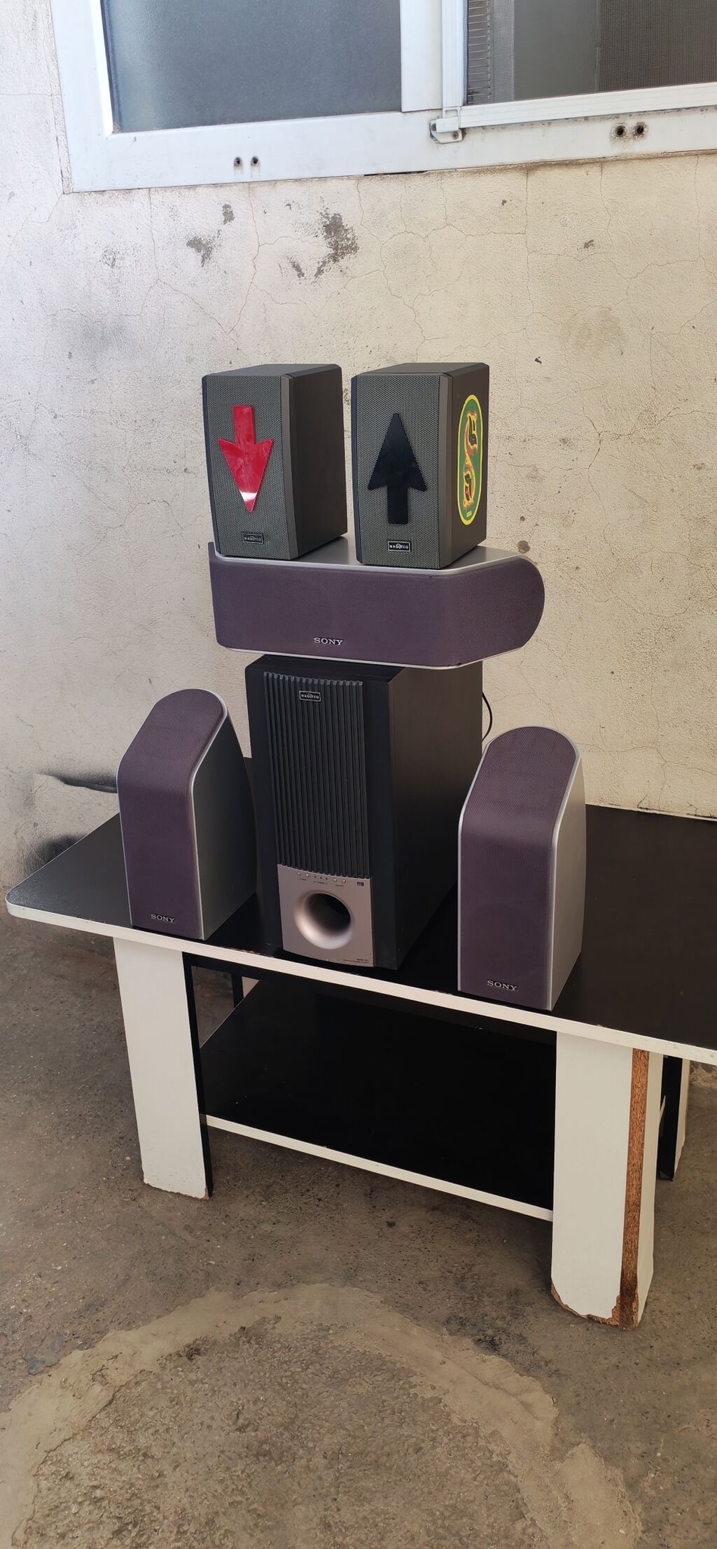 Orginal made in China Magiteq 5.1 Ev kinoteatri 5.1 satılır.ideal və — Akustik sistemlər, Bakı (9)