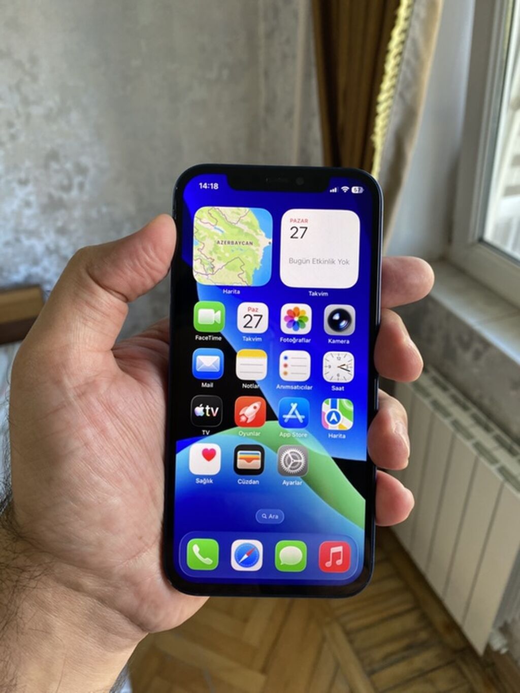 IPhone 12, 64 GB, Mavi — Apple iPhone, Bakı (2)