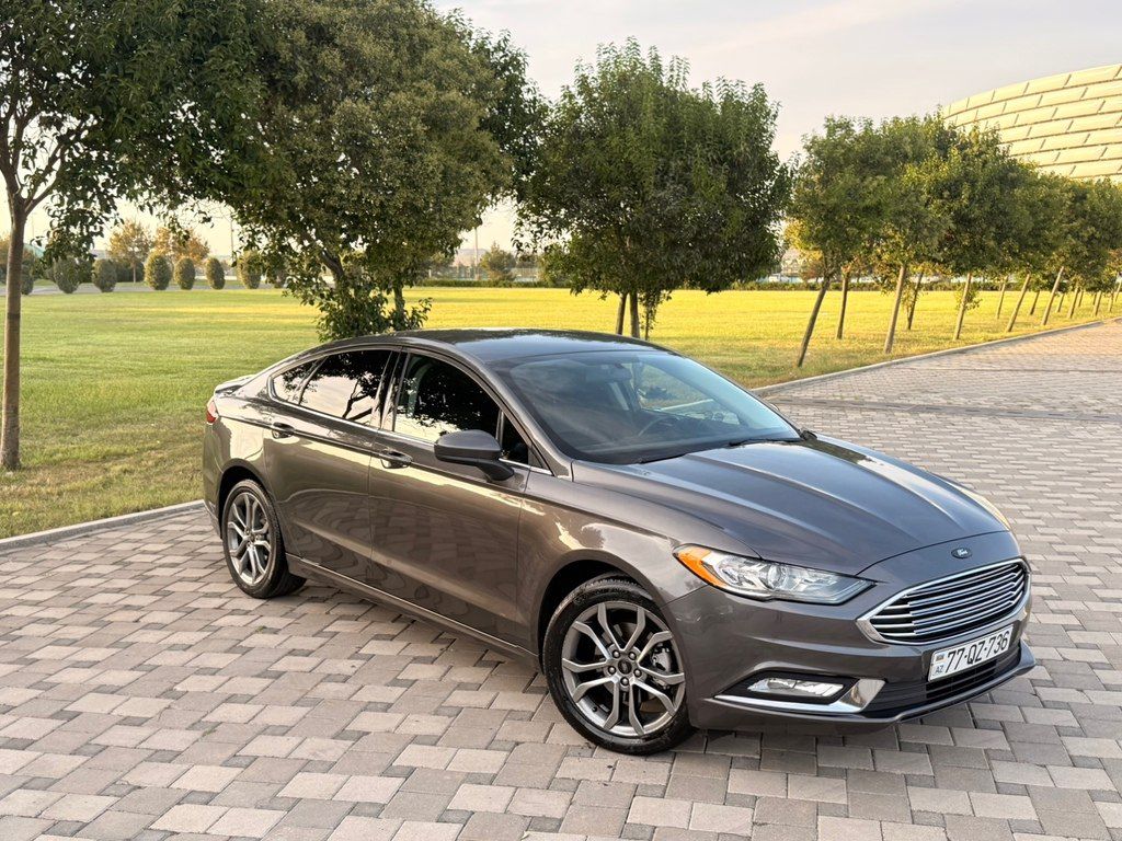 Ford Fusion (North America), 2.0 L, 2017 il, 210 000 km 77-QZ-736 — Avtomobillər, Bakı (3)