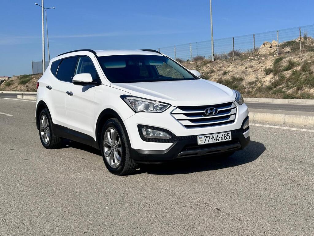 Hyundai Santa Fe, 2.0 L, 2015 il, 113 000 km 77-NA-485 — Avtomobillər, Bakı (2)