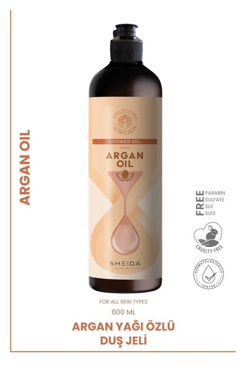 Duş geli Sheida Argan Oil 600 ml — Bakı