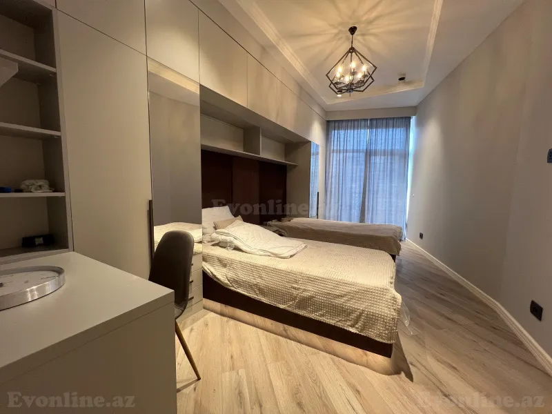 Kirayə verilir 3 otaqlı Mənzil Yeni tikili 100 m² Bakı, Xətai r., Ağ şəhər — Mənzil, Bakı (6)