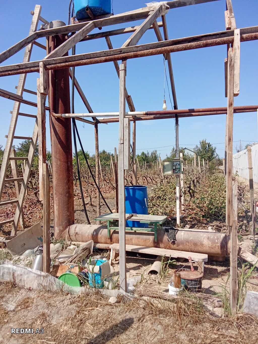 Damcı suvarma və su nasos sistemi üçün metal konstruksiya və — Suvarma avadanlığı, Salyan (2)