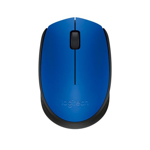 Logitech M171 Wireless Mouse Blue — Bakı