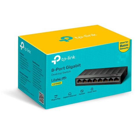 TP-Link LS1008G 8-Port Gigabit Desktop Switch — Bakı