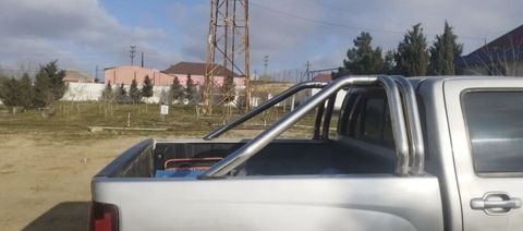 Pikap üçün paslanmayan poladdan roll-bar/arxa qoruyucu karkas — Masazır