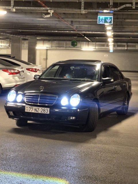 Mercedes E 240, 2.6 L, 2000 il, 460 000 km — Bakı