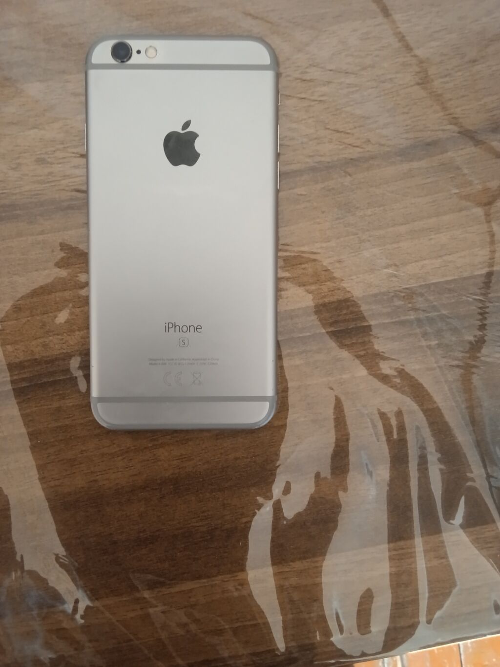 16 GB, Gümüşü, Barmaq izi — Apple iPhone, Şəki (5)