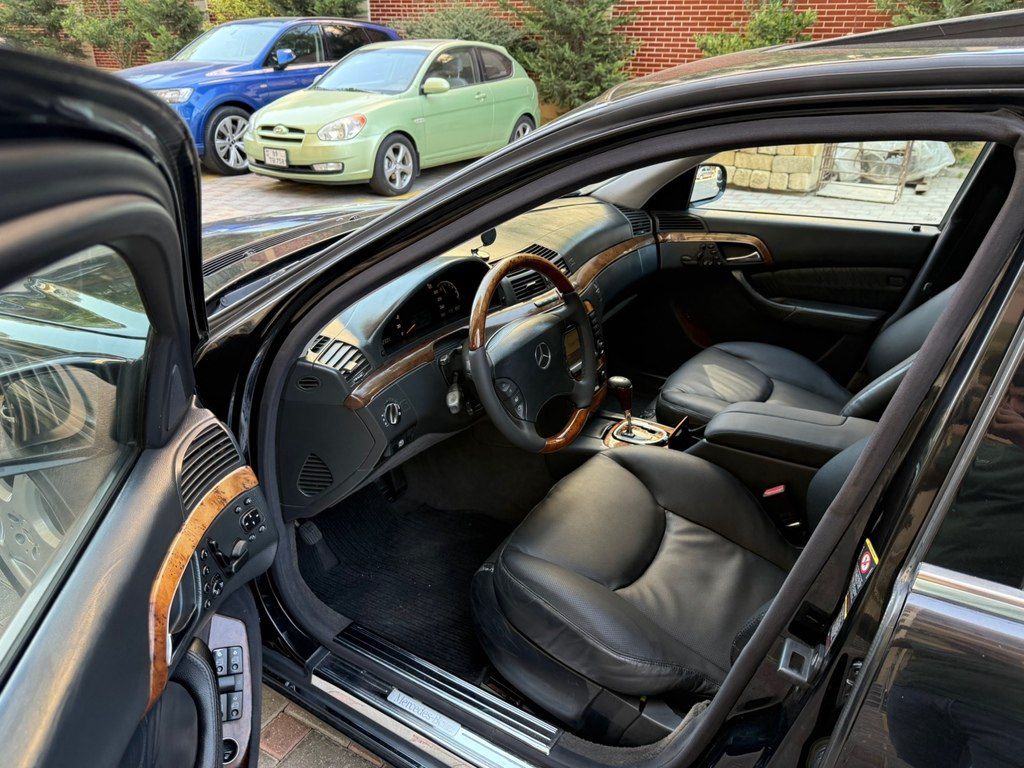Mercedes S 350, 3.7 L, 2004 il, 220 000 km 90-KA-951 — Avtomobillər, Bakı (7)