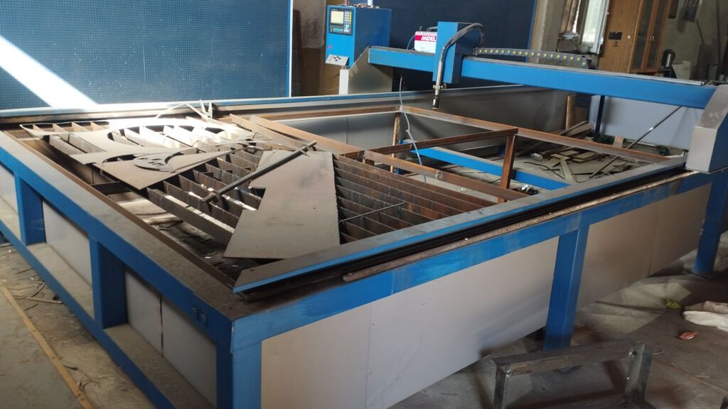 CNC plazma kəsim stendi - Böyükölçülü, polad konstruksiyalı portal — Stanoklar, Bakı (3)