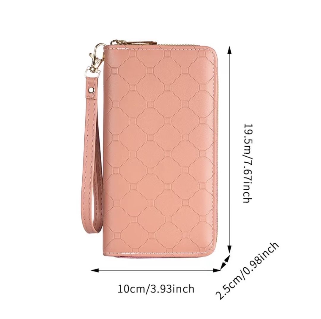 Qadınlar üçün pulqabı M8, qəhvəyi, PVC, 10x19.5 sm — Mallar, Bakı (3)
