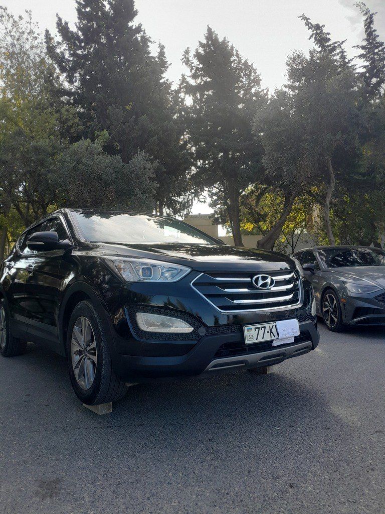 Hyundai Santa Fe, 2.2 L, 2015 il, 215 692 km — Avtomobillər, Bakı (10)