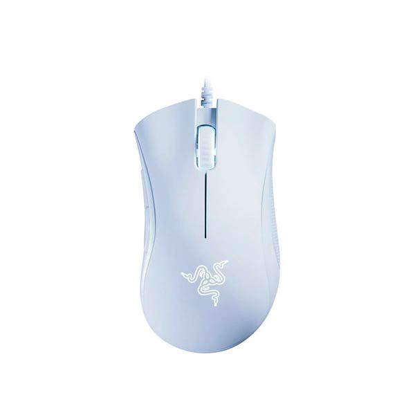 Razer DeathAdder Essential White Gaming Mouse — Mallar, Bakı