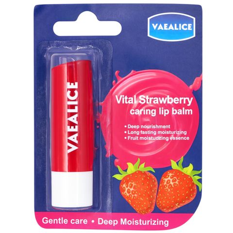 Dodaq balzamı Vaealice Vital Strawberry — Bakı