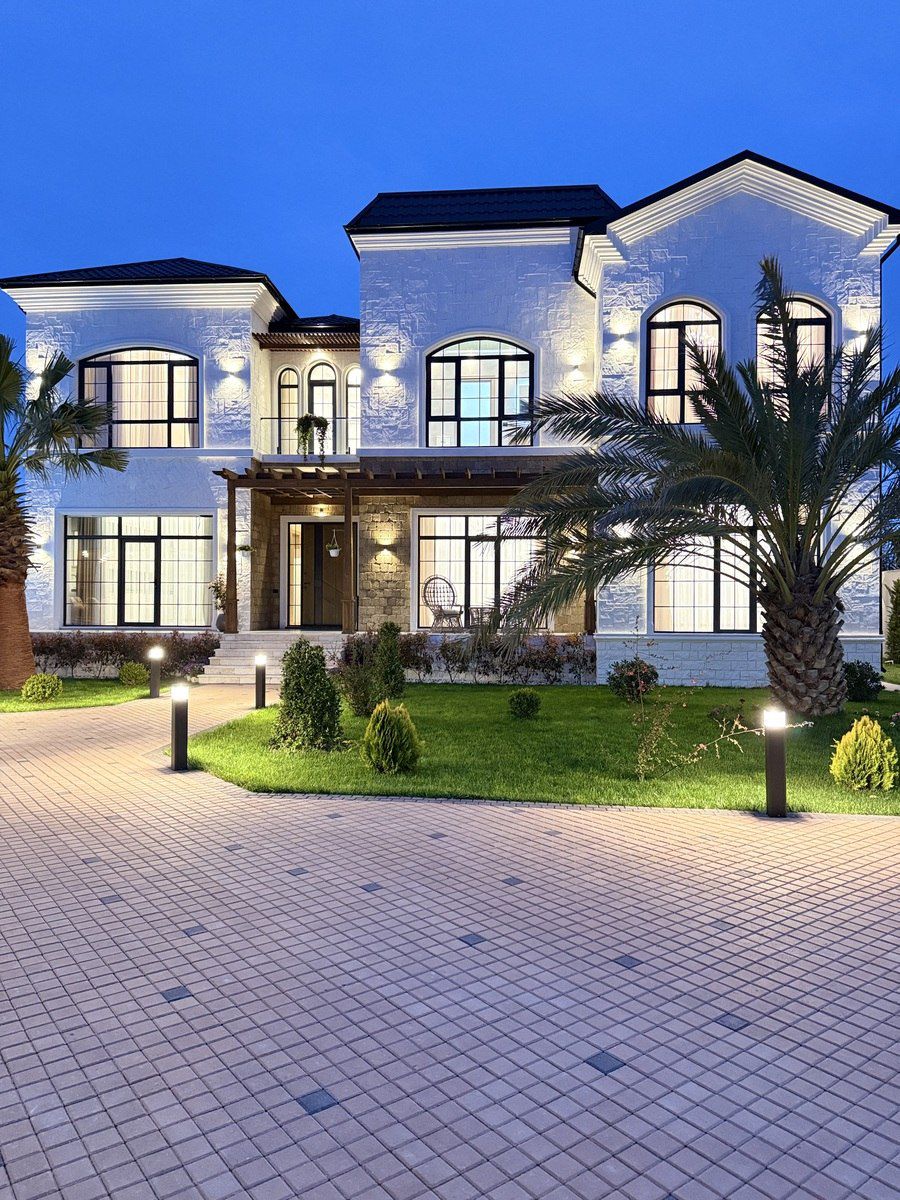 Satılır 6 otaqlı həyət evi/bağ evi 400 m² — Ev, villa, Bakı (8)