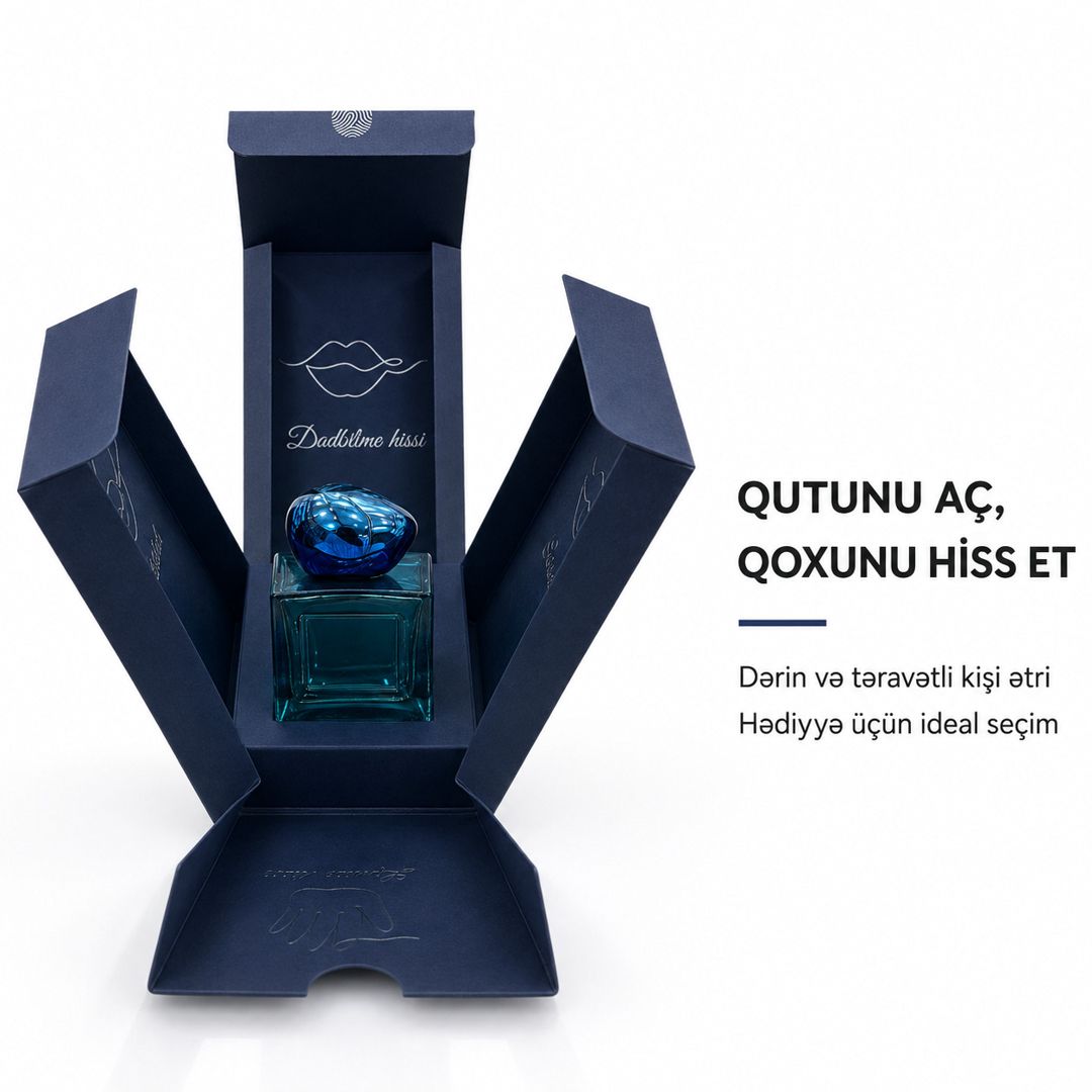 Nuance Perfume Bleu ətir suyu kişilər üçün 50 ml — Mallar, Bakı (2)