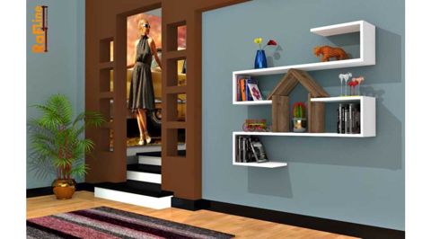 Nest dekorativ divar rəfi — Bakı